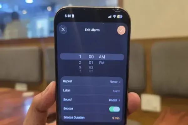 Báo thức của iPhone có một thủ thuật thiết kế thông minh khiến tôi phải kinh ngạc